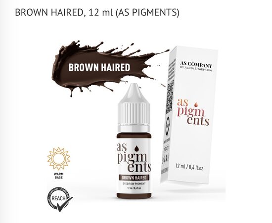 BROWN HAIRED, 12 ml (AS PIGMENTS)